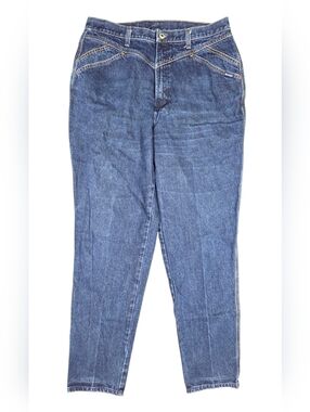 Vtg Rocky Mountain Jeans Bareback High Rise Blue Denim 19/20 X-Long 34x35 Actual